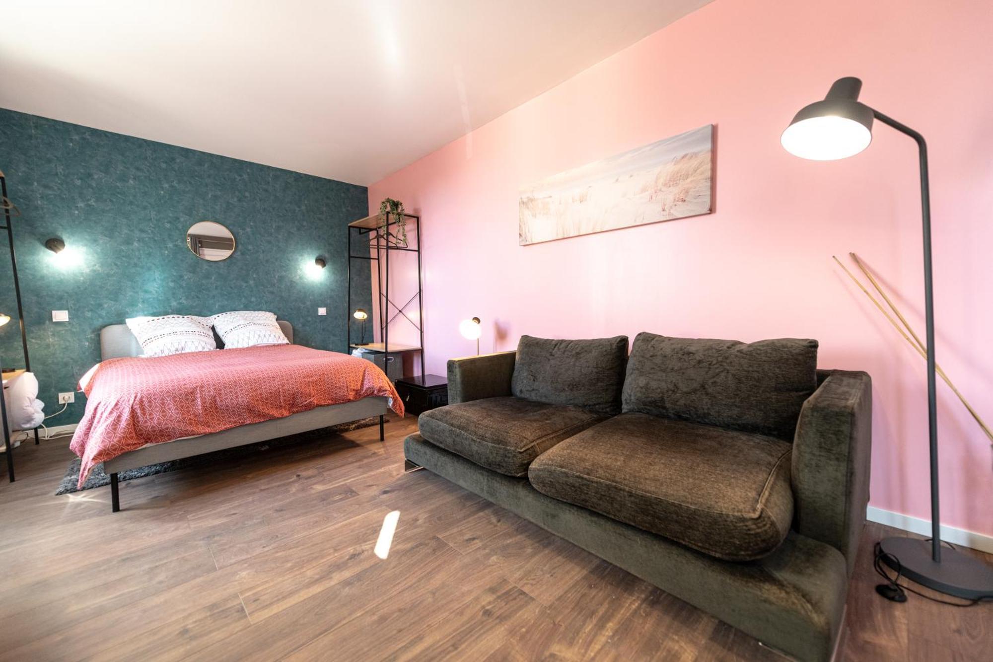 Rive-de-Gier Kasa Lounge - Climatisation - Au Calme 아파트 외부 사진